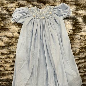 Smocked 12 month Easter dress